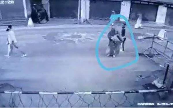 Veiled person hurls petrol bomb at CRPF camp in J&K